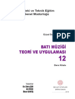 Batı Müziği Teori Ve Uygulama 12