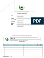 Cover Dan Form Bukti Bimbingan Mahasiswa