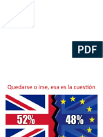 Brexit: Reino Unido decide abandonar la UE