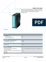 Data Sheet 6ES7331-7HF01-0AB0: Supply Voltage