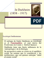 Durkheim. Los Hechos Sociales
