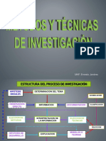 Estructura proceso investigación