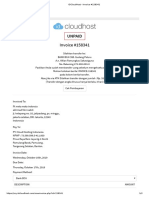 IDCloudHost - Invoice #158341 PDF