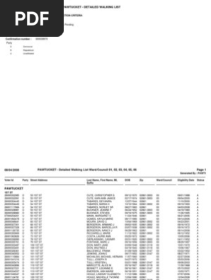 Pawt Walking List Elections Voting