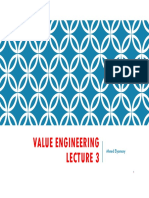 Value Engineering: Ahmed Elyamany