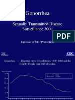 Gonorrhea: Sexually Transmitted Disease Surveillance 2000