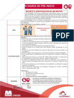 340 Reunión diaria Pre inicio _20180309 Reporte de Incidentes.docx