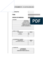 Analisis de Precios Unitarios