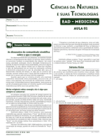 Ead - Medicina: Iências Da Atureza E Suas Ecnologias