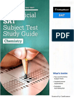 Chemistry Subject SAT Official Guide PDF