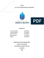 Tugas Perencanaan Dan Pengendalian Proyek Kelompok 1 PDF