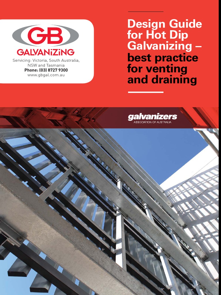 GB Galvanizing Design Guide For Hot Dip Galvanizing PDF | PDF ...