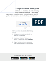 mbrc6v: 3°D 19 - 20 Con Javier Lino Rodríguez