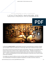 Lealtades invisibles: descubre los patrones ocultos de tu árbol familiar