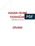 Hasan Fehmi Tezdoğan Divanı