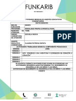 INFORME PEDAGOGICO MARZO E. Nueva