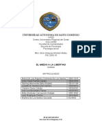 Grupo 4, Analisis El Miedo A La Libertad