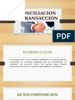 Conciliacion y Transaccion