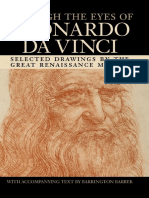 Through the eyes of Leonardo Da Vinci - Selected drawings of the renaissance master with commentaries (Barrington Barber 2004)