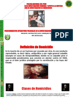 CLASE II PROC HOMICIDIOS