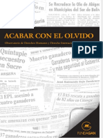 Acabar Con El Olvido Primer Informe