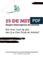 (Carte) 25 de Mituri Despre Intreruperea de Sarcina - PDF