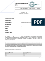 Co-Fr-16 Acta Final de Veeduria Del Contrato de Obra