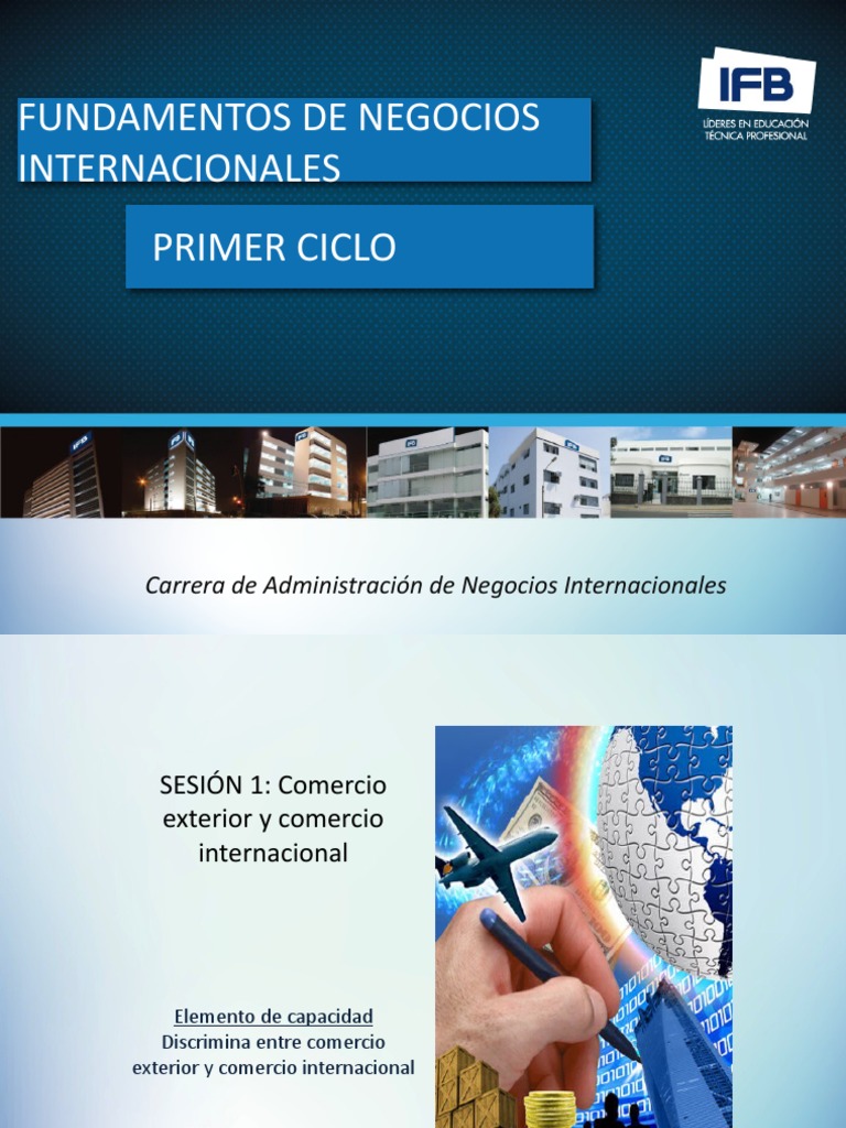 Fundamentos de Negocios Internacionales | PDF | Comercio | Economias