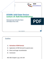 Principles of Semiconductor Devices-L14