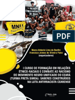 I Curso de Formação MNU