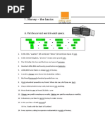 Worshop Banking and Money Vocabulary PDF