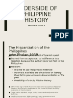 Underside of Philippine History: Pasyon Interface