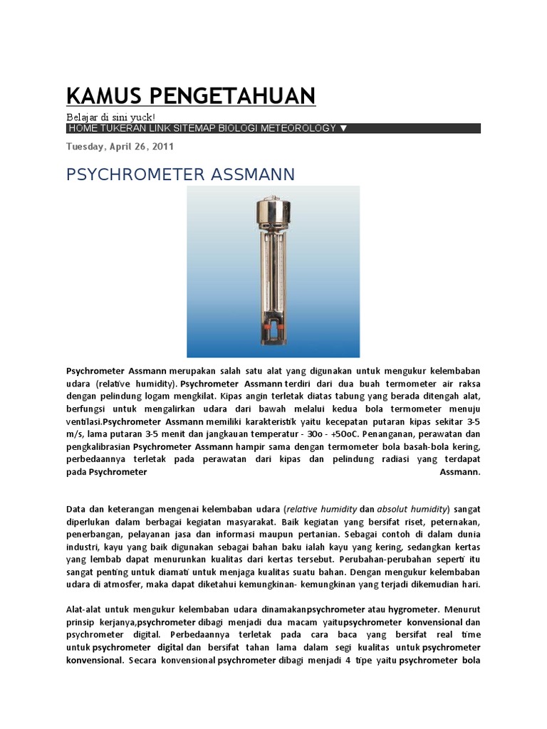 Psychometer Assmann