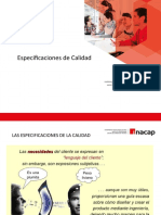 Especificaciones Calidad Ciclo Deming