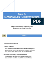 Tema 5 SEMEJANZA EN TURBOMAQUINAS PDF