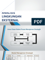 Analisis Lingkungan Eksternal