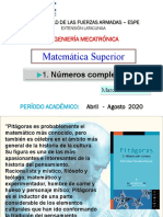 Numeros Complejos Matematica Superior