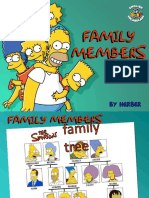 Family Members PPT Fun Activities Games - 41354