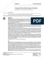 Infants With Infrequent Stools Rarely Require Treatment: Seyrek Dışkılayan Bebeklere Nadiren Tedavi Gerekir