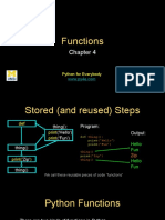 Pythonlearn 04 Functions