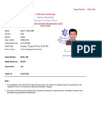 ANUP AdmitCard PDF