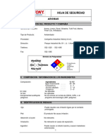 MSDS Aromas PDF