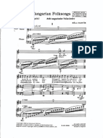 Hungarian 8 Songs Bartok PDF