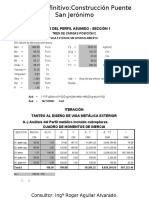 Diseño de Vigas Met. Primera Iteración-San Jeronimo