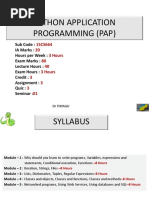Python Programming Lecture Notes | PDF | Python (Programming Language ...