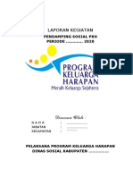 FORMAT LAPORAN PENDAMPING Dan ASISTEN PS KAB - KOTA 2020