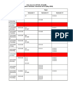 Date Sheet For: B.Tech. (IT & MI) Examination Schedule-Semester II/IV/VI (May 2020)