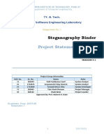 Project Statement of Work: Steganography Binder