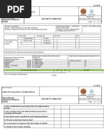 69.JSA Loading & Unloading Material | PDF | Risk Assessment | Hazards