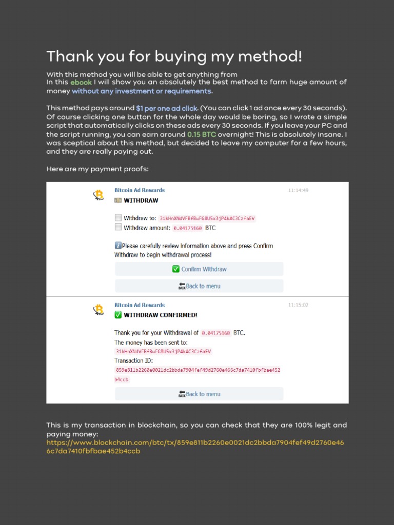 Free Bitcion Autopilot | PDF | Bitcoin | World Wide Web